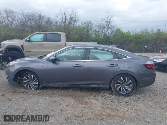2021 Honda Insight Touring with VIN 19XZE4F91ME005517, listed as a IAAI auction lot 42036493 with 65,404 mi miles and . Bid and sale history available at carsss.com. Image 14.