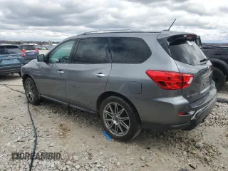 2018 Nissan Pathfinder S z VIN 5N1DR2MM6JC631069, wystawiony jako Copart lot #52002295 z przebiegiem 121 020 mil mil oraz Czysty tytuł • Clean title. Historia ofert i sprzedaży dostępna na DreamBid. Obrazek 2.