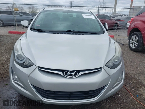 2015 Hyundai Elantra SE with VIN 5NPDH4AEXFH599545, listed as a IAAI auction lot 42017312 with 151,453 mi miles and . Bid and sale history available at DreamBid. Image 12.