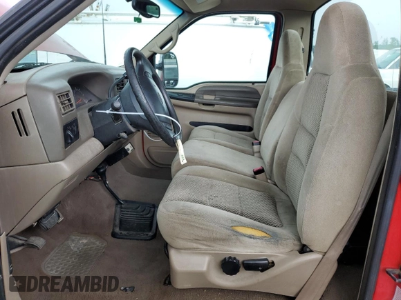 2001 Ford F-350 with VIN 3FTSF31S11MA04310, listed as a Copart auction lot 61232955 with 109,387 mi miles and Salvage title. Bid and sale history available at DreamBid. Image 7.
