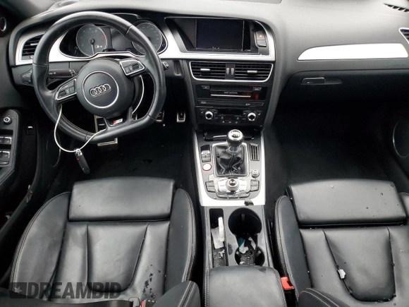 2015 Audi S4 Premium Plus with VIN WAUDGAFL2FA038723, listed as a Copart auction lot 86791404 with 93,500 mi miles and Salvage Title. Bid and sale history available at carsss.com. Image 8.