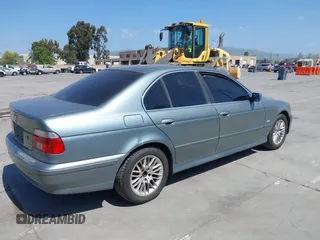 2003 BMW 5 Series 530iA with VIN WBADT63413CK33315, listed as a IAAI auction lot 42064612 with 205,426 mi miles. Bid and sale history available at carsss.com. Image 6.