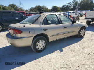 2003 Chevrolet Cavalier with VIN 1G1JC52F037319350, listed as a Copart auction lot 83072934 with 0 mi miles and Salvage Title. Bid and sale history available at carsss.com. Image 3.