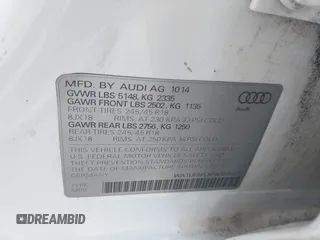 2015 Audi allroad Premium Plus with VIN WA1UFAFLXFA055527, listed as a IAAI auction lot 41760426 with 130,238 mi miles. Bid and sale history available at carsss.com. Image 9.