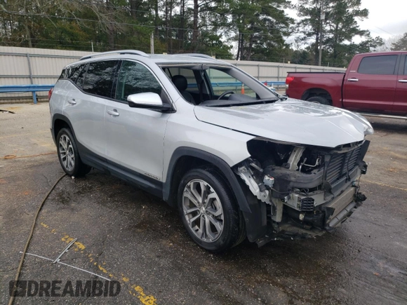 2019 GMC Terrain SLT with VIN 3GKALPEV0KL184519, listed as a Copart auction lot 44313905 with 123,026 mi miles and Salvage Title. Bid and sale history available at DreamBid. Image 4.