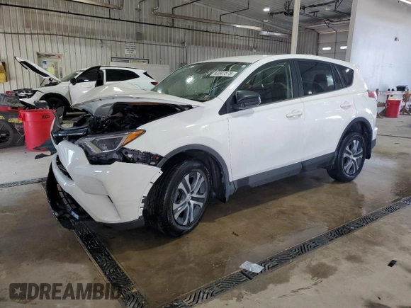 2018 Toyota RAV4 LE with VIN JTMBFREV7JJ227178, listed as a Copart auction lot 63841575 with Not provided miles and Salvage title. Bid and sale history available at DreamBid. Image 1.