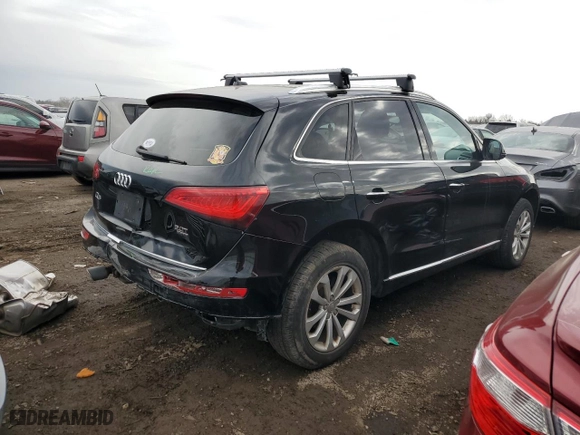 2016 Audi Q5 Premium with VIN WA1C2AFP1GA019690, listed as a Copart auction lot 49106445 with 65,047 mi miles and Salvage Title. Bid and sale history available at carsss.com. Image 3.