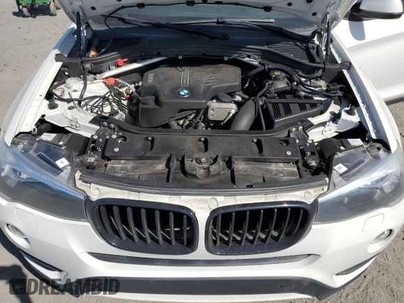 2016 BMW X3 xDrive28i with VIN 5UXWX9C54G0D91411, listed as a Copart auction lot 53906295 with 103,042 mi miles and Salvage Title. Bid and sale history available at DreamBid. Image 12.