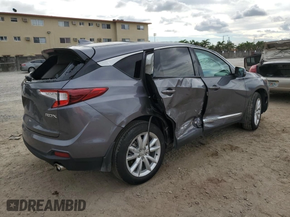 2021 Acura RDX with VIN 5J8TC1H39ML009374, listed as a Copart auction lot 76264373 with 0 mi miles. Bid and sale history available at carsss.com. Image 3.