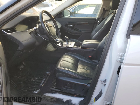 2020 Land Rover Range Rover Evoque SE z VIN SALZP2FX7LH045339, wystawiony jako Copart lot #86214084 z przebiegiem Nie podano mil oraz Szkoda całkowita • Salvage title. Historia ofert i sprzedaży dostępna na DreamBid. Obrazek 7.