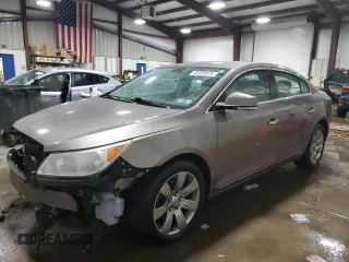 2012 Buick LaCrosse Premium 2 with VIN 1G4GF5E3XCF205903, listed as a Copart auction lot 46609925 with 105,444 mi miles and Salvage Title. Bid and sale history available at carsss.com. Image 1.