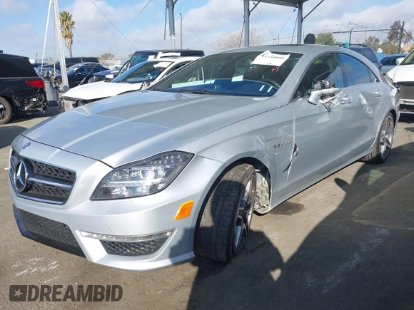 2012 Mercedes-Benz CLS-Class CLS 63 AMG with VIN WDDLJ7EB5CA027728, listed as a IAAI auction lot 41450808 with 100,594 mi miles. Bid and sale history available at carsss.com. Image 17.