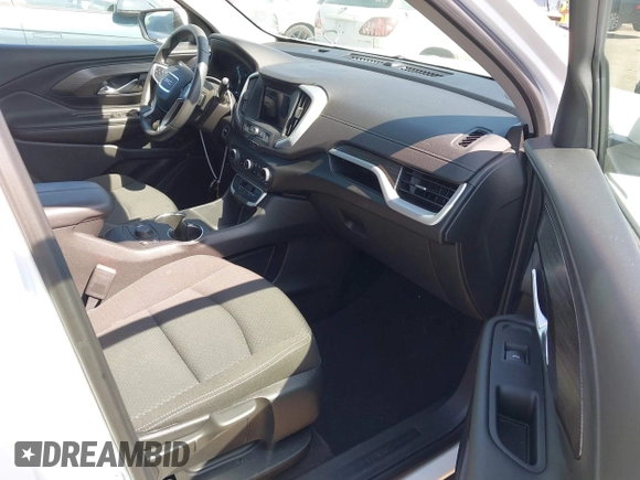 2023 GMC Terrain SLE with VIN 3GKALTEG0PL238404, listed as a IAAI auction lot 42143519 with 12,955 mi miles. Bid and sale history available at carsss.com. Image 5.