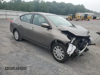 2017 Nissan Versa S with VIN 3N1CN7AP8HL830052, listed as a Copart auction lot 64096095 with 94,002 mi miles and Salvage title. Bid and sale history available at DreamBid. Image 4.