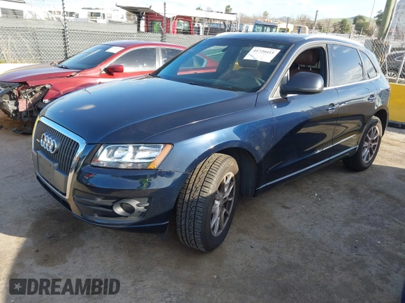 2011 Audi Q5 with VIN WA1CFBFPXBA119404, listed as a IAAI auction lot 41720415 with 161,521 mi miles and . Bid and sale history available at DreamBid. Image 2.