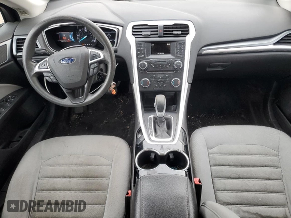 2015 Ford Fusion S Hybrid with VIN 3FA6P0UU7FR200049, listed as a Copart auction lot 44053695 with 108,914 mi miles and Salvage Title. Bid and sale history available at carsss.com. Image 8.