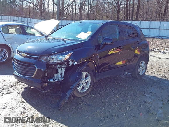 2022 Chevrolet Trax LS with VIN KL7CJNSM2NB554978, listed as a IAAI auction lot 41416440 with 23,658 mi miles. Bid and sale history available at carsss.com. Image 19.