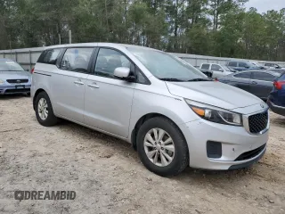 2015 Kia Sedona L with VIN KNDMA5C13F6023455, listed as a Copart auction lot 45580205 with 187,647 mi miles and Clean Title. Bid and sale history available at carsss.com. Image 4.