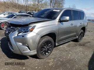 2023 Lexus GX with VIN JTJAM7BX7P5374420, listed as a Copart auction lot 51823805 with 3,662 mi miles and Salvage Title. Bid and sale history available at carsss.com. Image 1.
