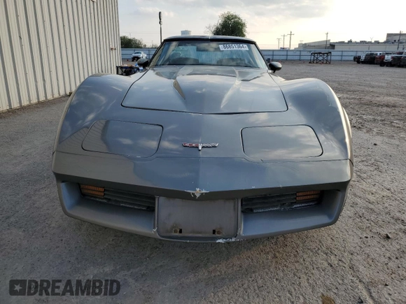 1981 Chevrolet Corvette with VIN 1G1AY8761BS423613, listed as a Copart auction lot 86851364 with 16,004 mi miles and Clean Title. Bid and sale history available at carsss.com. Image 5.