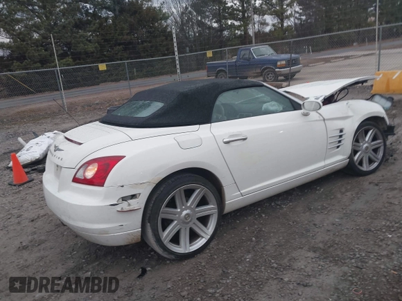 2005 Chrysler Crossfire Limited z VIN 1C3AN65L95X046649, wystawiony jako IAAI lot #41465203 z przebiegiem 114 980 mil mil oraz . Historia ofert i sprzedaży dostępna na DreamBid. Obrazek 4.