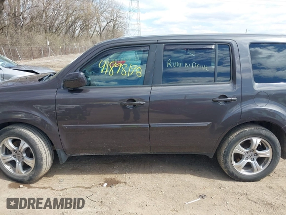 2013 Honda Pilot EX-L with VIN 5FNYF4H6XDB058237, listed as a IAAI auction lot 41898198 with 143,518 mi miles and . Bid and sale history available at carsss.com. Image 14.