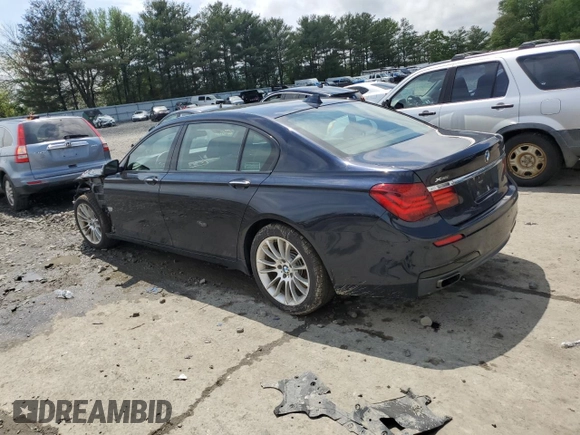 2014 BMW 7 Series ALPINA B7 xDrive with VIN WBAYF8C5XED653245, listed as a Copart auction lot 56010085 with 114,519 mi miles and Salvage title. Bid and sale history available at DreamBid. Image 2.