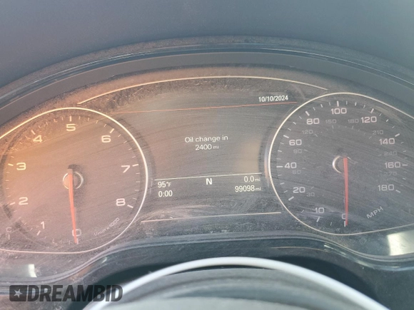 2018 Audi A8 z VIN WAU44AFD0JN000782, wystawiony jako Copart lot #68575924 z przebiegiem 99 098 mil mil oraz Nie do naprawy • Non repairable. Historia ofert i sprzedaży dostępna na DreamBid. Obrazek 11.