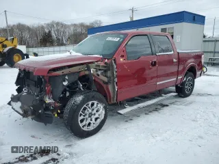 2013 Ford F-150 XL with VIN 1FTFW1EF8DFB67401, listed as a Copart auction lot 47782615 with 175,377 mi miles and Salvage Title. Bid and sale history available at carsss.com. Image 1.