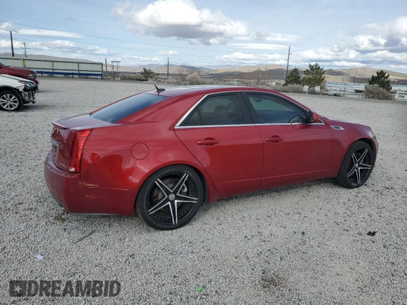 2008 Cadillac CTS AWD w/1SB with VIN 1G6DT57V680186665, listed as a Copart auction lot 52031545 with 161,531 mi miles and Salvage Title. Bid and sale history available at carsss.com. Image 3.