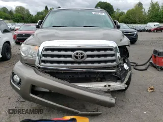 2014 Toyota Sequoia Limited with VIN 5TDJY5G15ES098519, listed as a Copart auction lot 60854144 with 0 mi miles and Salvage Title. Bid and sale history available at carsss.com. Image 5.