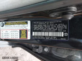 2012 Toyota Camry L with VIN 4T1BF1FK2CU040059, listed as a IAAI auction lot 41696195 with 144,697 mi miles. Bid and sale history available at carsss.com. Image 9.