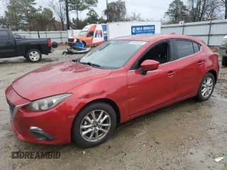 2014 Mazda 3 i Grand Touring with VIN JM1BM1M70E1137547, listed as a Copart auction lot 43089535 with 145,063 mi miles and Salvage Title. Bid and sale history available at DreamBid. Image 1.