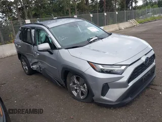 2023 Toyota RAV4 Hybrid LE with VIN 4T3MWRFV2PU086909, listed as a IAAI auction lot 42293178 with 35,267 mi miles and . Bid and sale history available at DreamBid. Image 1.