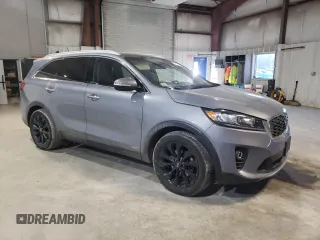 2020 Kia Sorento EX with VIN 5XYPHDA50LG692932, listed as a Copart auction lot 47438245 with 57,646 mi miles and Salvage Title. Bid and sale history available at DreamBid. Image 4.