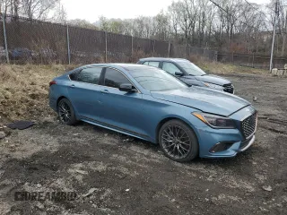 2018 Genesis G80 Sport with VIN KMHGN4JB2JU253107, listed as a Copart auction lot 51640875 with Not provided miles and Clean title. Bid and sale history available at DreamBid. Image 4.