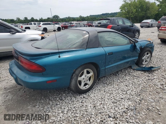 1995 Pontiac Firebird Firebird z VIN 2G2FS22S6S2237631, wystawiony jako Copart lot #61542625 z przebiegiem Nie podano mil oraz Szkoda całkowita • Salvage title. Historia ofert i sprzedaży dostępna na DreamBid. Obrazek 3.