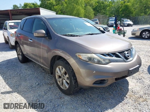 2013 Nissan Murano LE with VIN JN8AZ1MU7DW210986, listed as a IAAI auction lot 42056263 with 190,948 mi miles and . Bid and sale history available at DreamBid. Image 1.