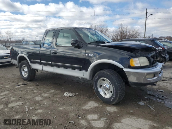 1997 Ford F-150 XL with VIN 1FTDX18W7VNB91535, listed as a Copart auction lot 47724665 with 206,357 mi miles and Clean Title. Bid and sale history available at carsss.com. Image 4.