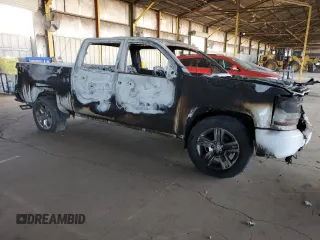 2018 Chevrolet Silverado 1500 Custom with VIN 3GCPCPEH5JG353957, listed as a Copart auction lot 72514444 with Not Provided miles and Clean Title. Bid and sale history available at DreamBid. Image 4.