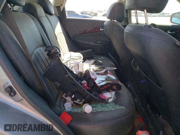 2008 Infiniti EX Journey with VIN JNKAJ09E58M305903, listed as a Copart auction lot 68736064 with Not Provided miles and Salvage Title. Bid and sale history available at DreamBid. Image 11.
