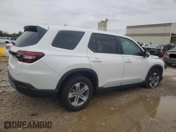 2024 Honda Pilot EX-L 7 Passenger with VIN 5FNYG1H59RB033730, listed as a Copart auction lot 72619664 with 0 mi miles and Salvage Title. Bid and sale history available at carsss.com. Image 3.