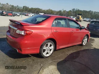 2013 Toyota Corolla L with VIN 5YFBU4EE1DP188211, listed as a Copart auction lot 44690285 with 140,113 mi miles and Salvage Title. Bid and sale history available at DreamBid. Image 3.