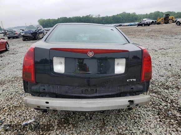 2004 Cadillac CTS with VIN 1G6DM577240139917, listed as a Copart auction lot 53414634 with 0 mi miles and Salvage Title. Bid and sale history available at carsss.com. Image 6.