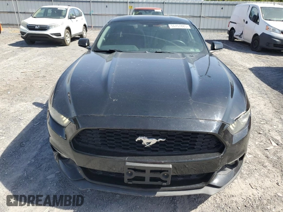 2015 Ford Mustang EcoBoost with VIN 1FA6P8TH5F5429898, listed as a Copart auction lot 55151885 with 58,243 mi miles and Clean Title. Bid and sale history available at carsss.com. Image 5.