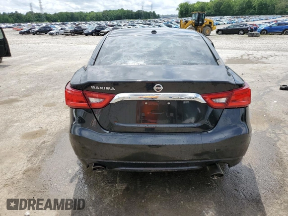 2016 Nissan Maxima S with VIN 1N4AA6AP1GC443756, listed as a Copart auction lot 55233915 with 191,193 mi miles and Salvage title. Bid and sale history available at DreamBid. Image 6.