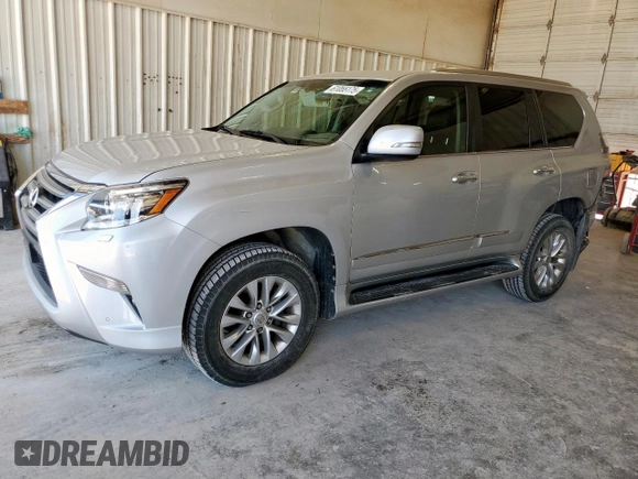 2014 Lexus GX 460 with VIN JTJBM7FXXE5069179, listed as a Copart auction lot 61055175 with 222,692 mi miles and Salvage title. Bid and sale history available at DreamBid. Image 1.
