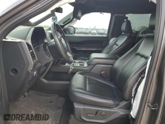 2021 Ford Expedition Max XLT with VIN 1FMJK1HT0MEA73845, listed as a Copart auction lot 55335385 with 57,420 mi miles and Salvage title. Bid and sale history available at DreamBid. Image 7.