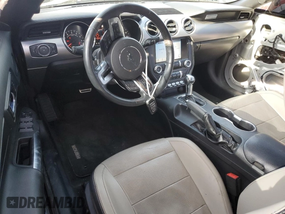 2018 Ford Mustang GT Premium with VIN 1FATP8FF0J5111712, listed as a Copart auction lot 53777685 with 100,913 mi miles and Salvage title. Bid and sale history available at DreamBid. Image 8.