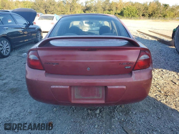 2005 Dodge Neon SXT with VIN 1B3ES56C85D289239, listed as a Copart auction lot 76229194 with 127,918 mi miles and Clean Title. Bid and sale history available at carsss.com. Image 6.